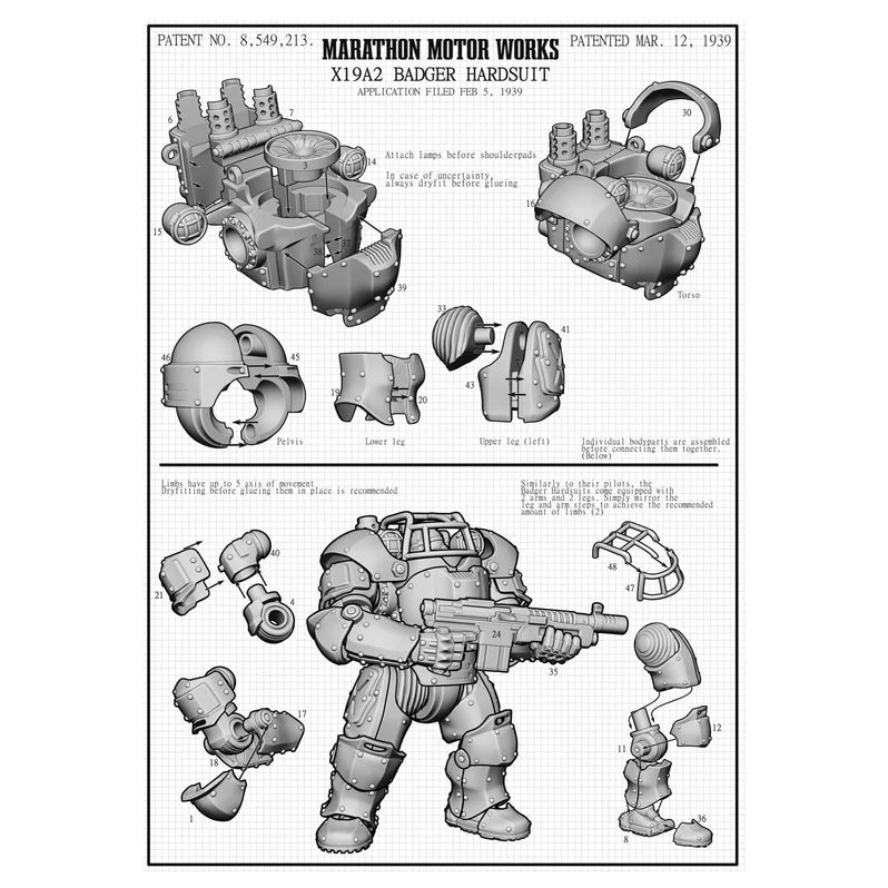 US X19 Badger Hardsuit Box