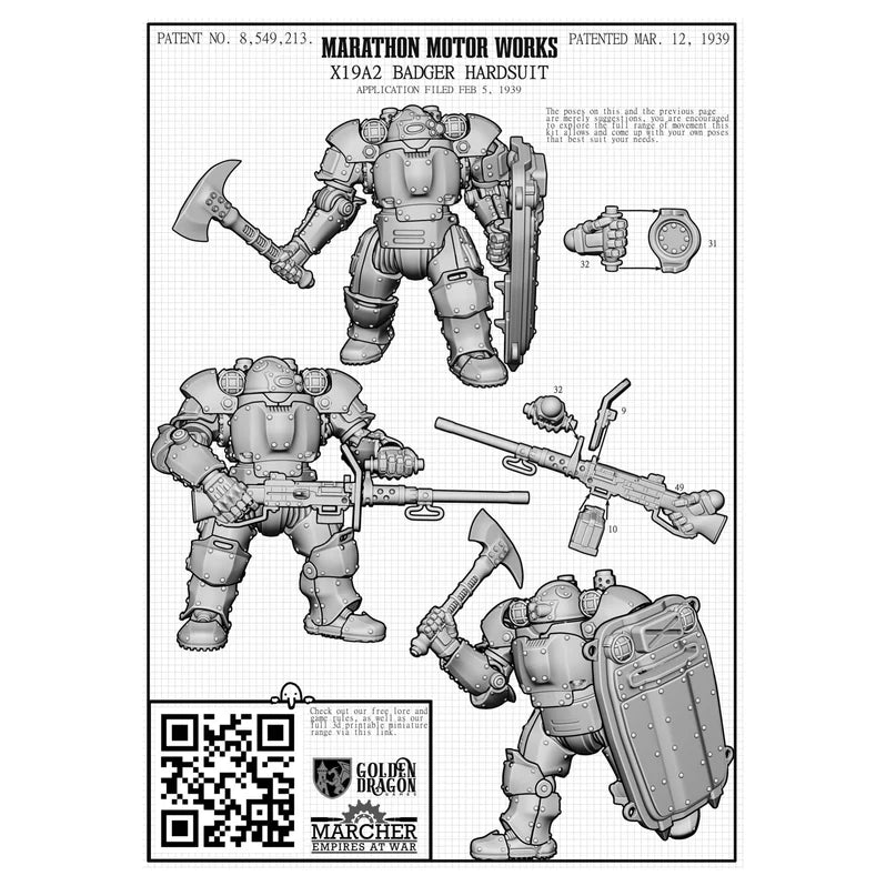 US X19 Badger Hardsuit Box