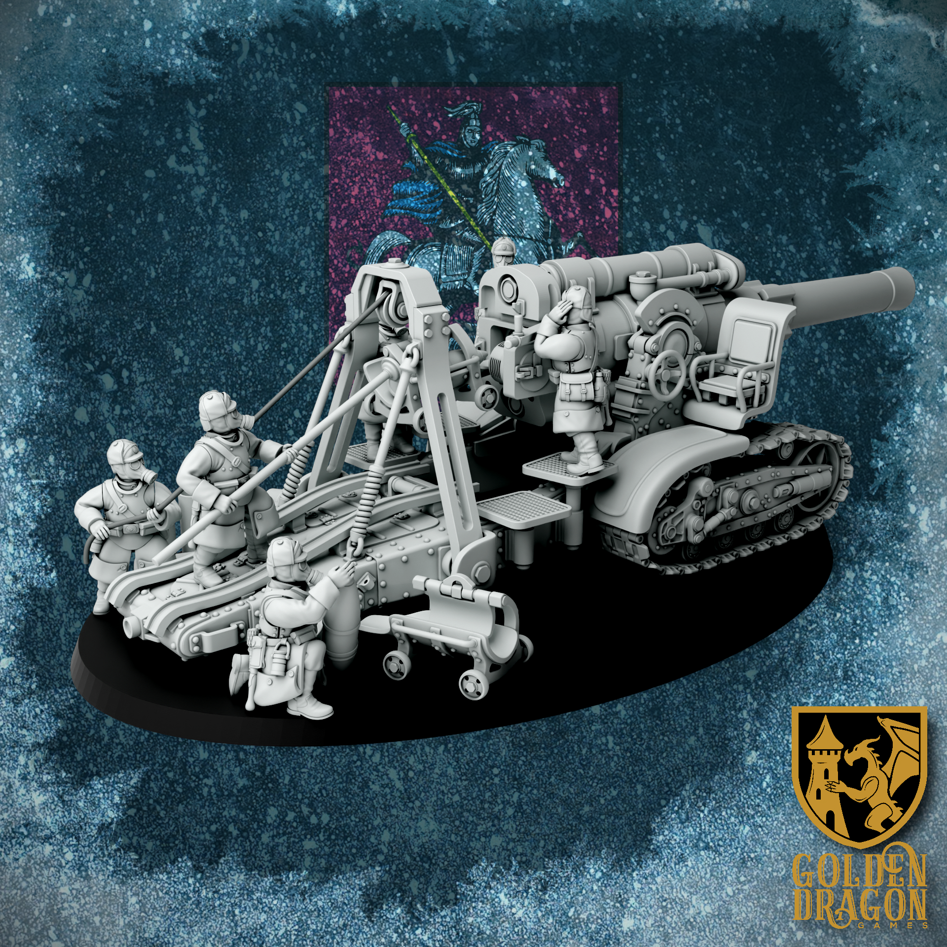 U-19 St. Barbara Tracked Howitzer - Digital Files