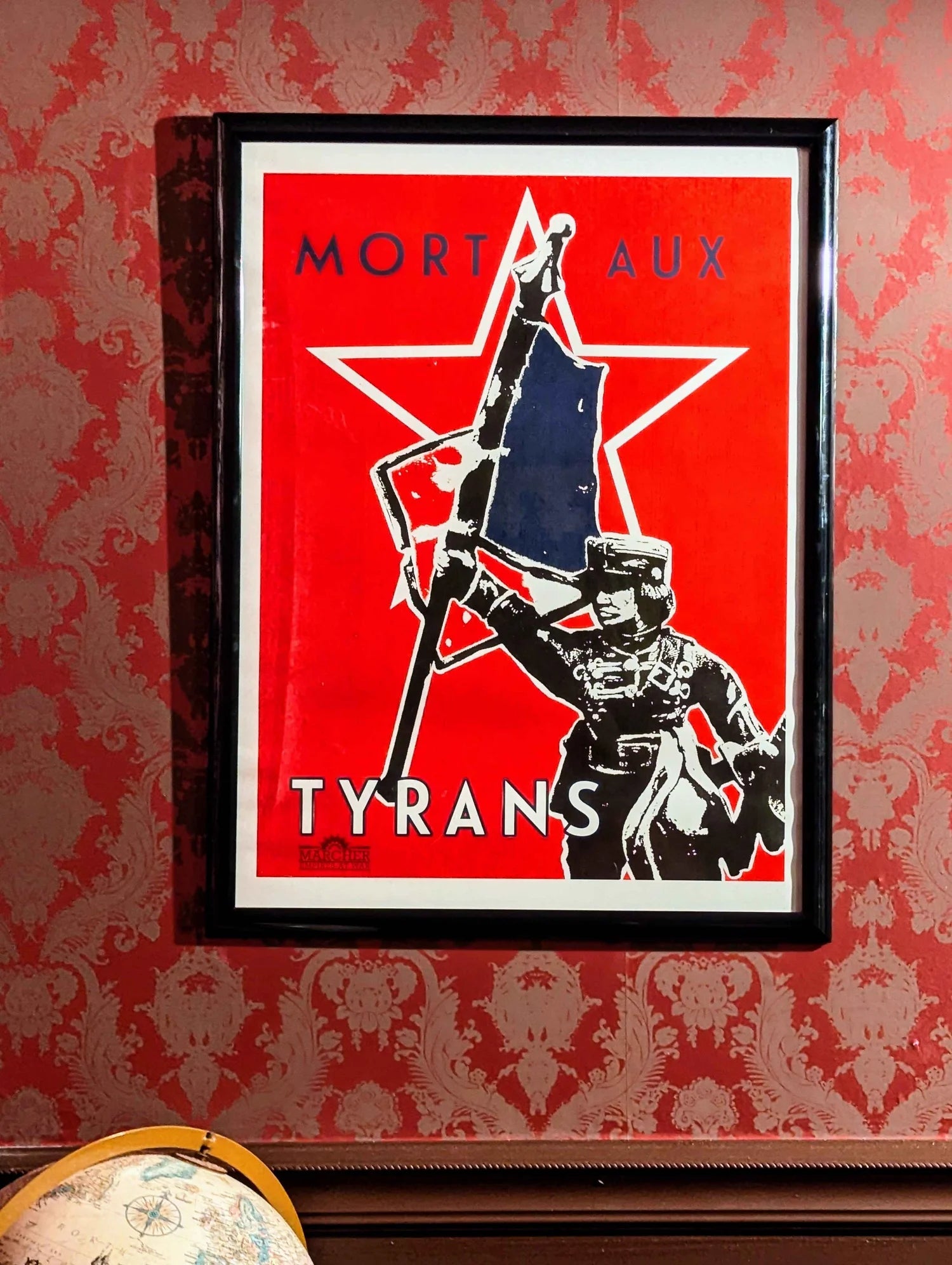 NFR Propaganda Poster: Mort Aux Tyrans