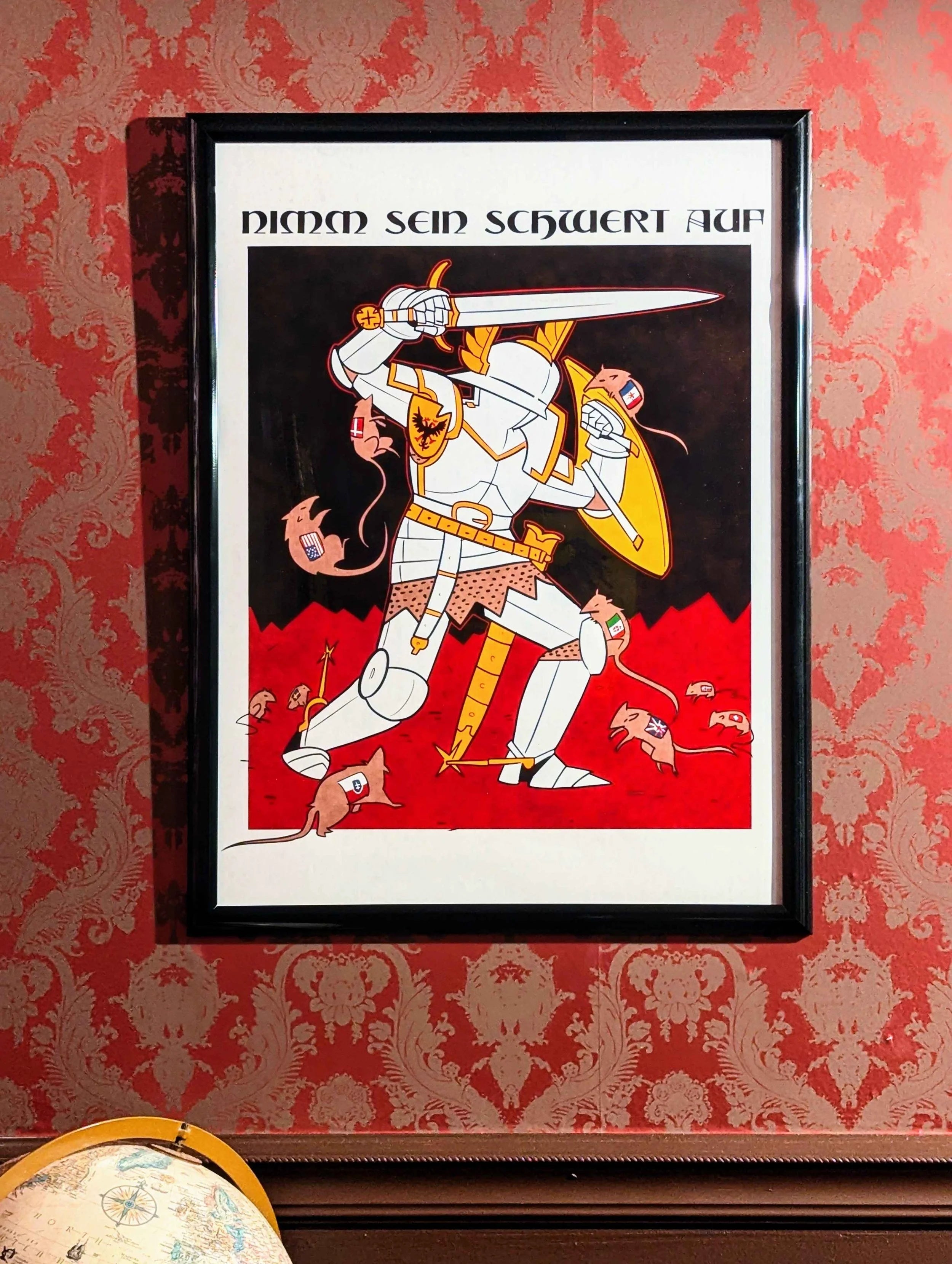 HRE Propaganda Poster: Knight