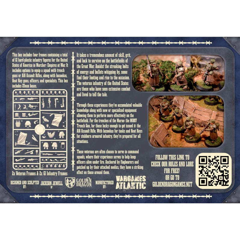 US Veterans And Command Box