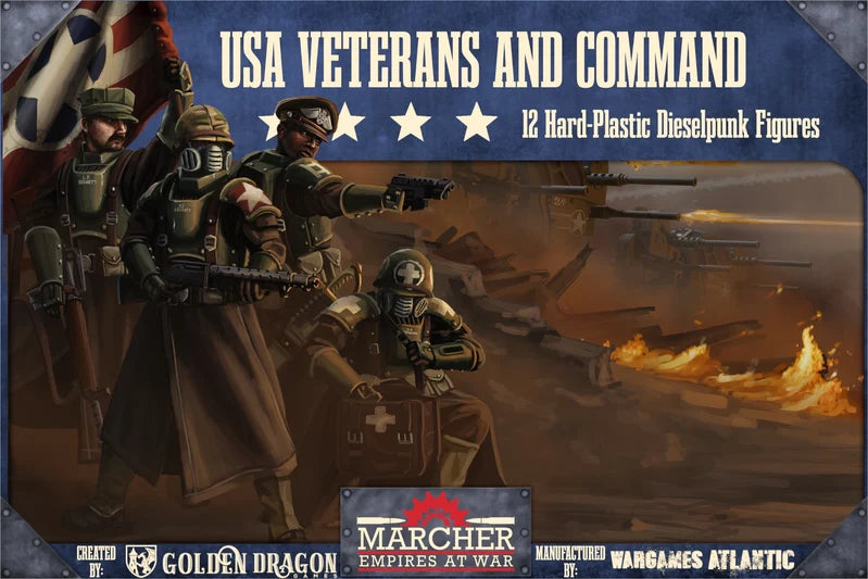 US Veterans And Command Box